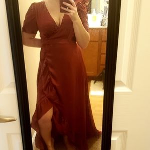 Semi formal maxi dress
